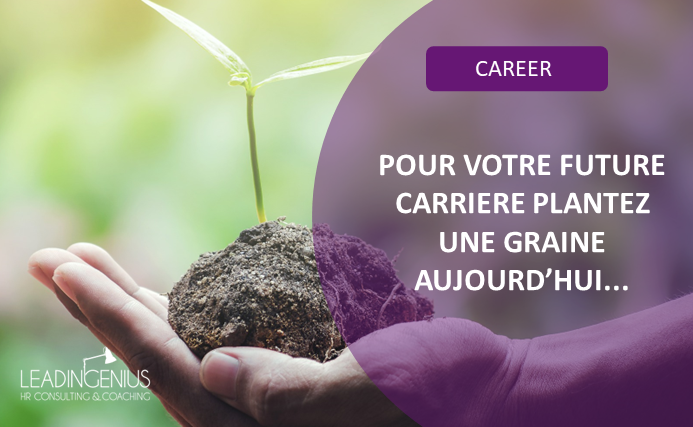 Planifier coaching carrière durable planter graine maintenant