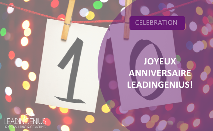Anniversaire spécialiste coaching carrière leadership outplacement